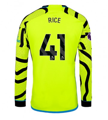 Arsenal Declan Rice #41 Udebanetrøje 2023-24 Lange ærmer